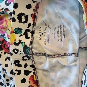 Betsey johnson Cheetah biker shorts